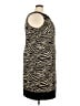 Connected Apparel Animal Print Black Cocktail Dress Size 24W - photo 4