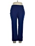 JM Collection Solid Blue Active Pants Size 14 - photo 1