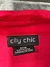 City Chic 100% Polyester Red Long Sleeve Blouse Size 18 Plus (M) - photo 7