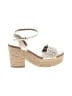 Tory Burch 100% Leather Ivory Wedges Size 9 - photo 1