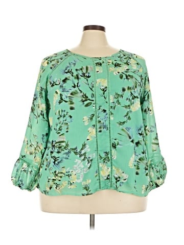 Belldini 3/4 Sleeve Blouse (view 1)
