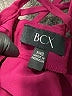 BCX 100% Polyester Burgundy Short Sleeve Top Size XXS - photo 7