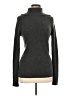 Brunello Cucinelli Metallic Gray Turtleneck Sweater Size XL - photo 1