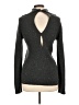Brunello Cucinelli Metallic Gray Turtleneck Sweater Size XL - photo 2