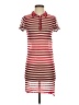 Bebe Stripes Red Casual Dress Size S - photo 1