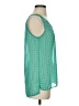 Gap Outlet 100% Polyester Teal Sleeveless Blouse Size S - photo 4