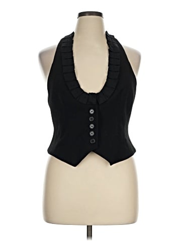 New York & Company Tuxedo Vest (view 1)