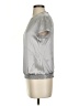 Giorgio Armani Metallic Silver Short Sleeve Blouse Size EU (IT) 40 / US 4 - photo 5