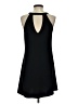 Allison Joy Solid Black Casual Dress Size S - photo 2
