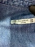 Pull&Bear Blue Long Sleeve Button-Down Shirt Size M - photo 7
