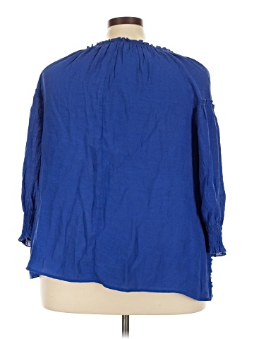 Unique Spectrum 3/4 Sleeve Blouse (view 2)
