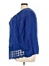 Unique Spectrum Blue 3/4 Sleeve Blouse Size 3X - photo 5