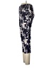 Rafaella Print Blue Active Pants Size 12 - photo 5