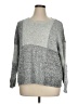 Calvin Klein Color Block Gray Pullover Sweater Size XL - photo 1
