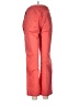 Massimo Dutti Red Casual Pants Size 6 - photo 1
