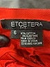 Etcetera Solid Orange Shorts Size 6 - photo 4