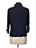 Love Notes 100% Rayon Print Blue 3/4 Sleeve Button-Down Shirt Size L - photo 2