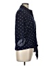 Love Notes 100% Rayon Print Blue 3/4 Sleeve Button-Down Shirt Size L - photo 4