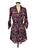 Justify 100% Polyester Paisley Blue Casual Dress Size S - photo 1