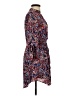 Justify 100% Polyester Paisley Blue Casual Dress Size S - photo 4