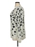 Neiman Marcus Animal Print Silver Pullover Sweater Size XL - photo 5