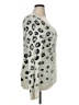 Neiman Marcus Animal Print Silver Pullover Sweater Size XL - photo 4