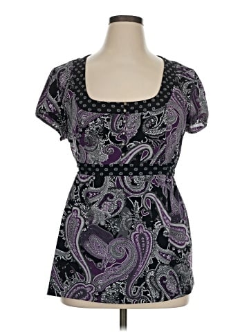 Apt. 9 Short Sleeve Top (view 1)
