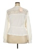 Outrageous Fortune Ivory Long Sleeve Blouse Size 22 - photo 2