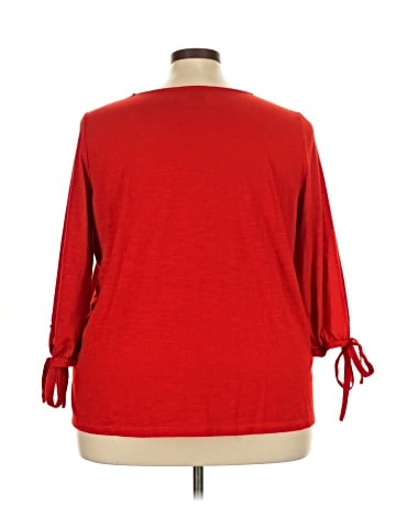 Liz Claiborne Career 3/4 Sleeve T-Shirt (view 2)