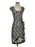 Studio M Print Gray Casual Dress Size S - photo 1