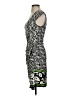 Studio M Print Gray Casual Dress Size S - photo 5