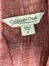 Coldwater Creek 100% Linen Burgundy Jacket Size S - photo 6