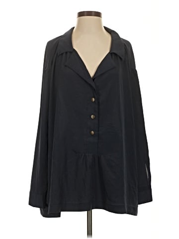 Free People Long Sleeve Blouse (view 1)