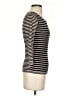 Karl Lagerfeld Paris Stripes Black Pullover Sweater Size S - photo 4