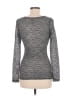 BKE Gray Long Sleeve Top Size M - photo 2