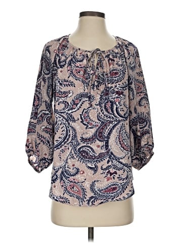 Francesca's 3/4 Sleeve Blouse (view 1)