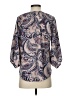 Francesca's 100% Polyester Blue 3/4 Sleeve Blouse Size S - photo 2