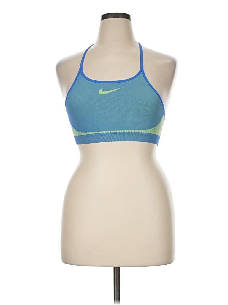 Pre-owned Nike Sports Bra In Blue