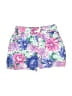 Janie and Jack Floral Purple Board Shorts Size 4 - photo 1