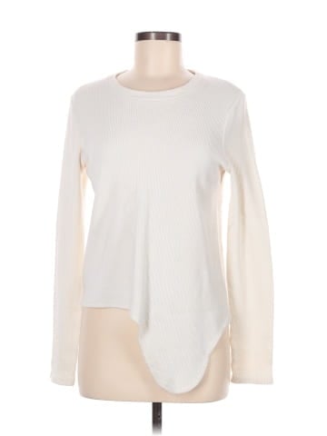 Madewell Texture &amp; Thread Jacquard Knot-Front Top (view 1)