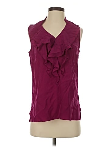Etcetera Sleeveless Silk Top (view 1)