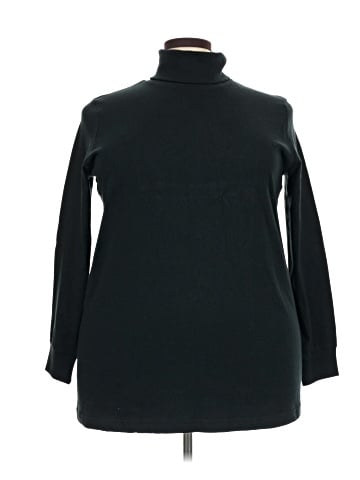 Woman Within Long Sleeve Turtleneck (view 1)