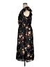 DR2 100% Polyester Floral Black Casual Dress Size 1X - photo 5
