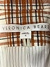 Veronica Beard Plaid Brown Ivory Blazer Size 6 - photo 3