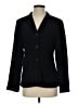 New York & Company 100% Polyester Black Blazer Size 4 - photo 1
