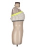 Daisy 100% Polyester Yellow Tube Top Size M - photo 4