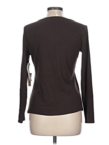 Liz Claiborne Long Sleeve Top (view 2)