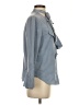 Lily 100% Polyester Blue Long Sleeve Blouse Size XS - photo 4