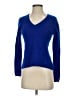 Charter Club 100% Cashmere Blue Cashmere Pullover Sweater Size S - photo 1