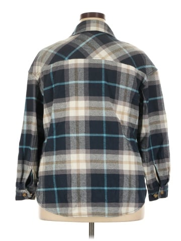 Lane Bryant 3/4 Sleeve Button-Down Shirt (view 2)